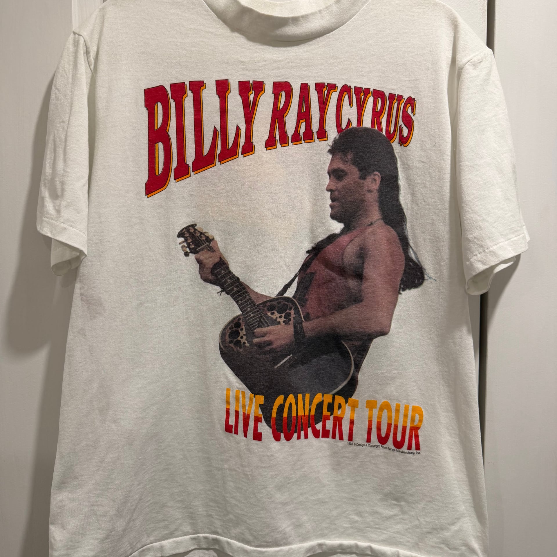 Vintage 1992 Billy Ray Cyrus I Aint Your Dog No More Tour TShirt